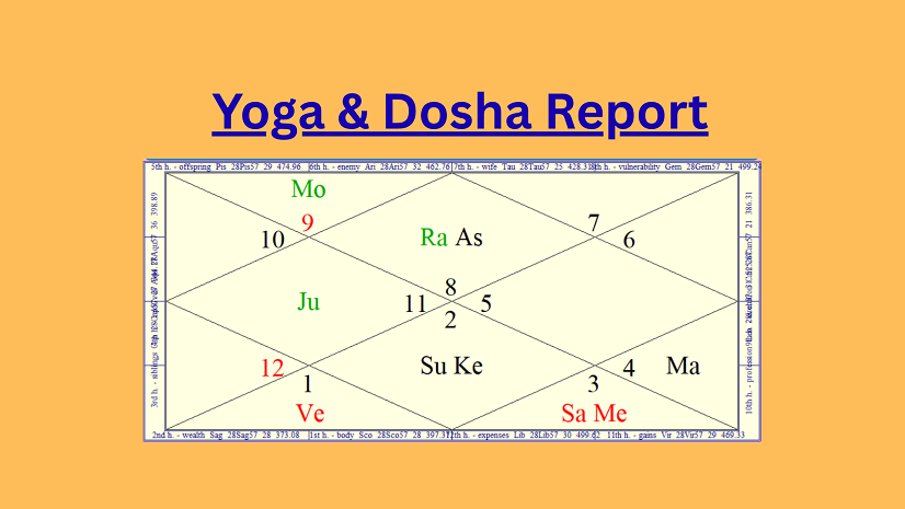 Yoga & Dosha Report